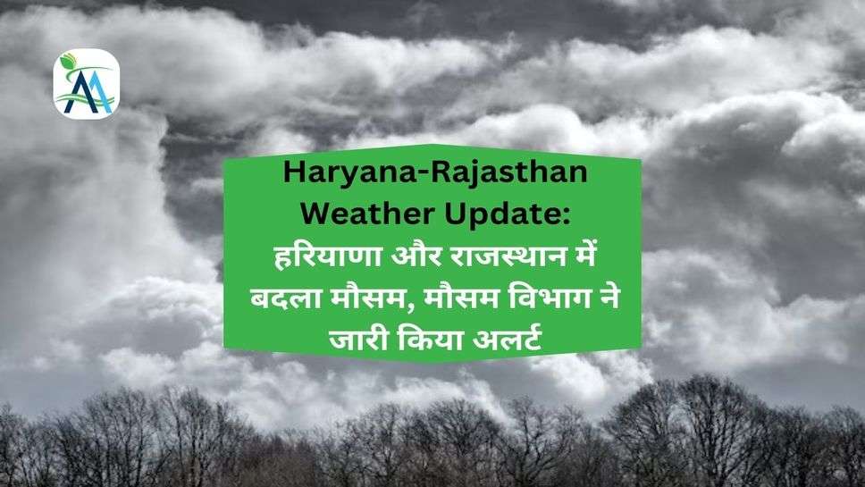 Haryana-Rajasthan Weather Update: हरियाणा और राजस्थान में बदला मौसम, मौसम विभाग ने जारी किया अलर्ट