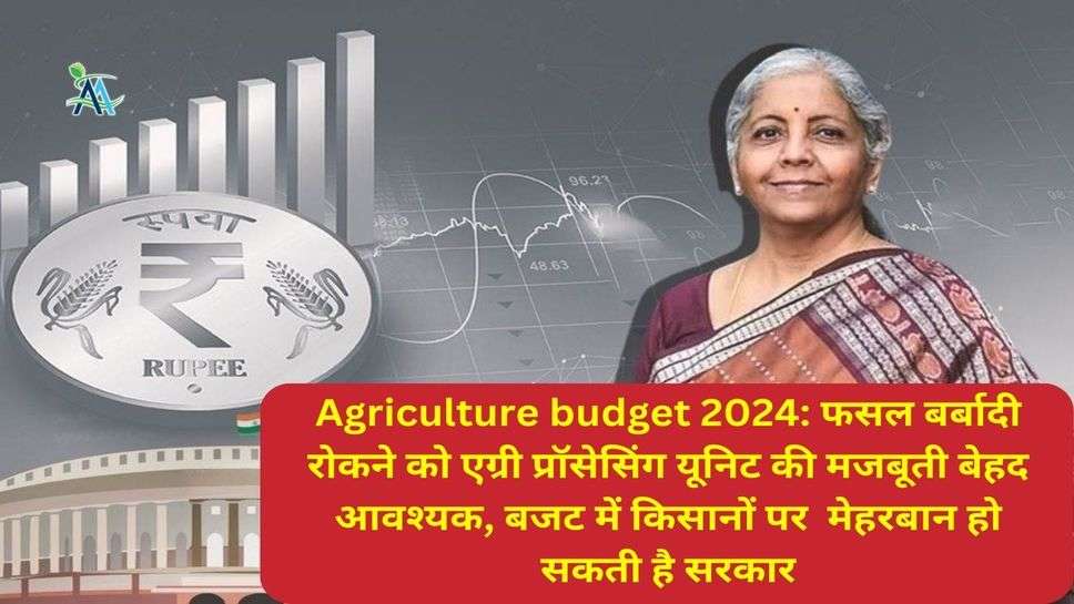 Agriculture budget 2024: फसल बर्बादी रोकने को एग्री प्रॉसेसिंग यूनिट की मजबूती बेहद आवश्यक, बजट में किसानों पर  मेहरबान हो सकती है सरकार