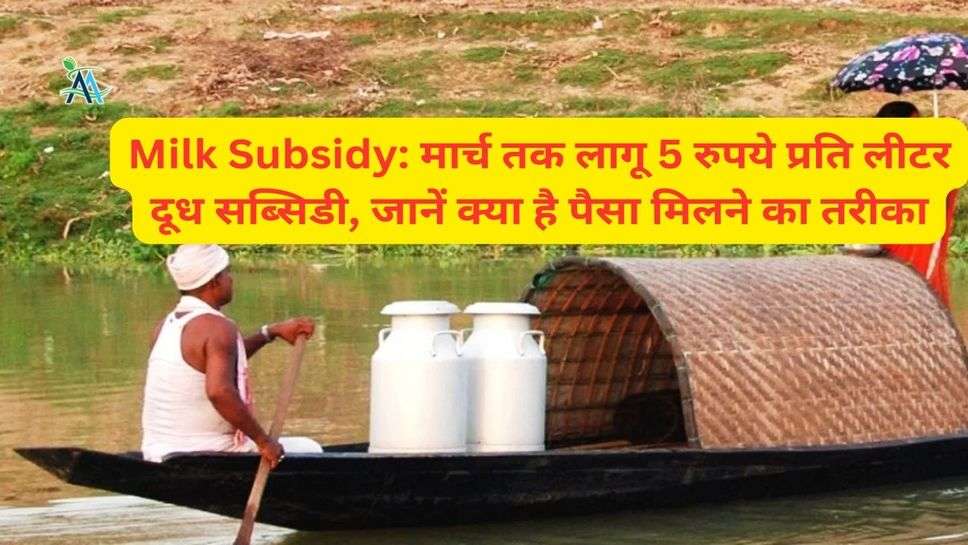 Milk Subsidy: मार्च तक लागू 5 रुपये प्रति लीटर दूध सब्सिडी, जानें क्या है पैसा मिलने का तरीका