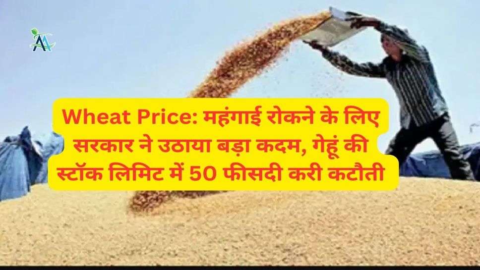 Wheat Price: महंगाई रोकने के ल‍िए सरकार ने उठाया बड़ा कदम, गेहूं की स्टॉक ल‍िम‍िट में 50 फीसदी करी कटौती